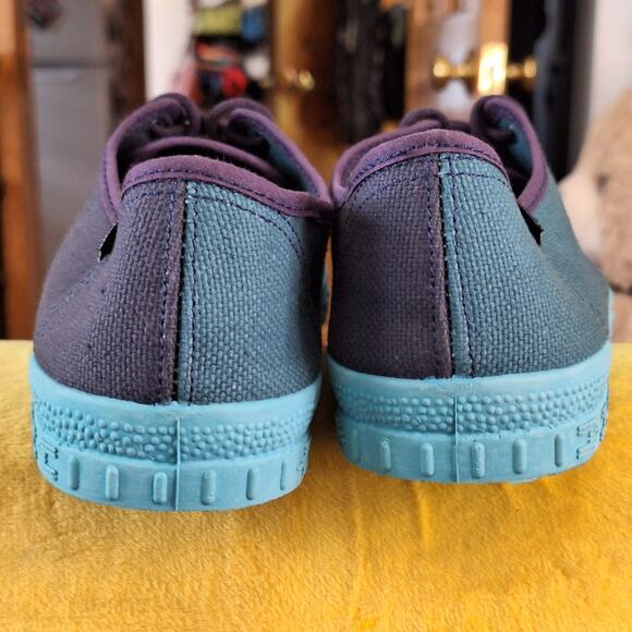 NWOB Camper Twins Siesta Sneakers Womens 6.5 / 37EU Canvas Artsy Fun Colorful - Picture 6 of 10